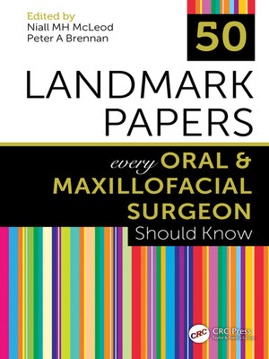 cover image of 50 Landmark Papers every Oral and Maxillofacial Surgeon Should Know